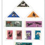 Poland Horses 1963 Steiner Stamp Album Pages