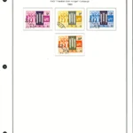 Steiner Stamp Album Pages - 1963 Congo Democratic Republic Freedom From Hunger Semi Postal Stamp Set